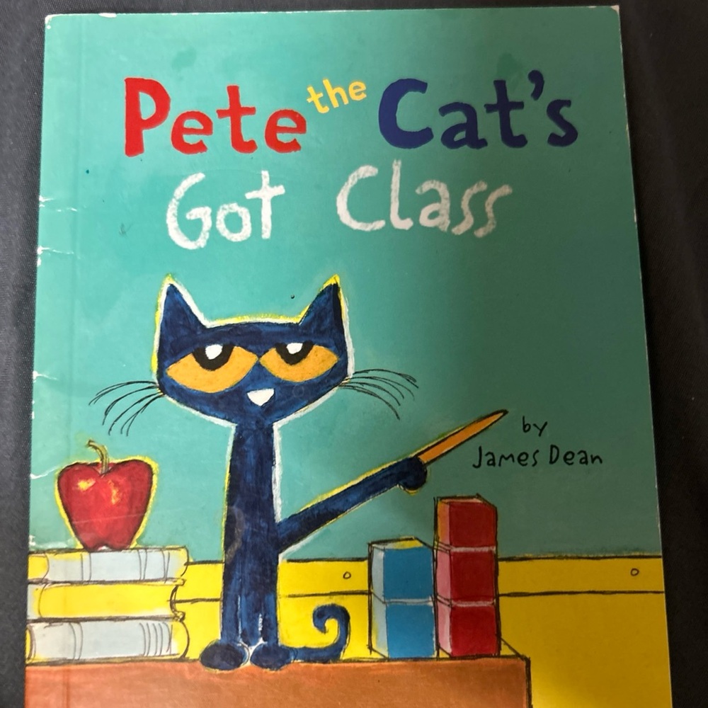 Pete the cate got class book